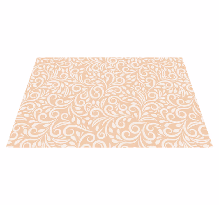 Tischset textur elegantes botanisches element - TenStickers