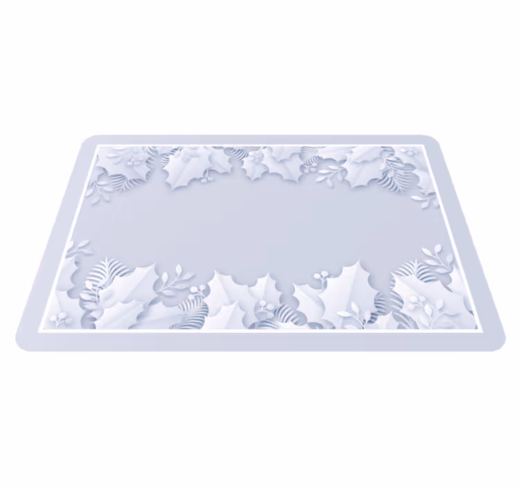 Tischset weihnachten elegantes festdesign - TenStickers