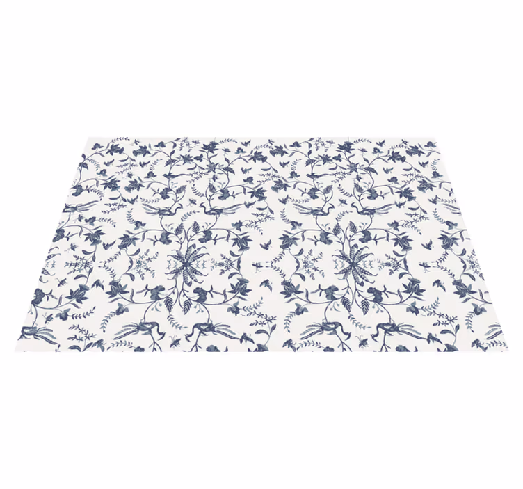 Tischset textur elegante blumen inspiration - TenStickers