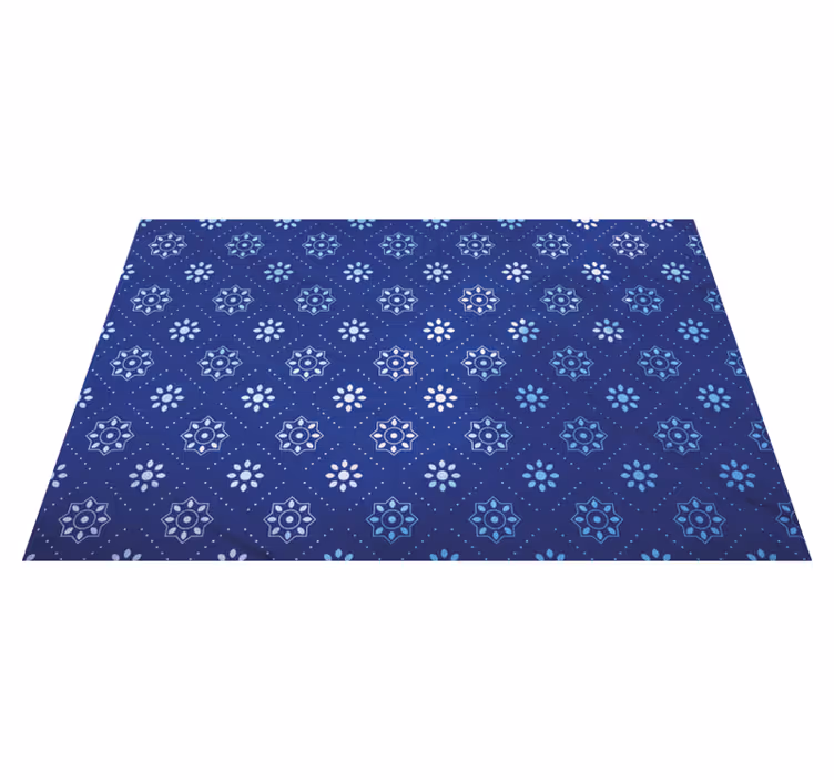 Tischset textur mit maritimem muster - TenStickers