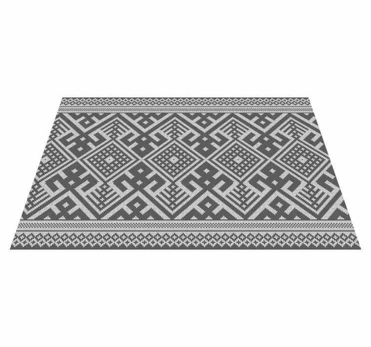 Tischset textur geometrisches muster tischdeko - TenStickers