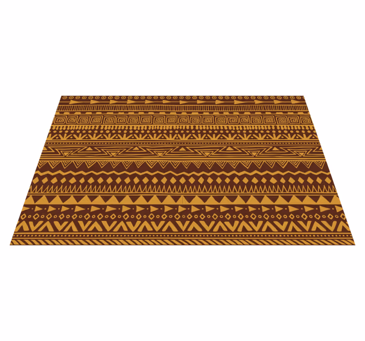 Tischset textur geometrisches tribal muster - TenStickers