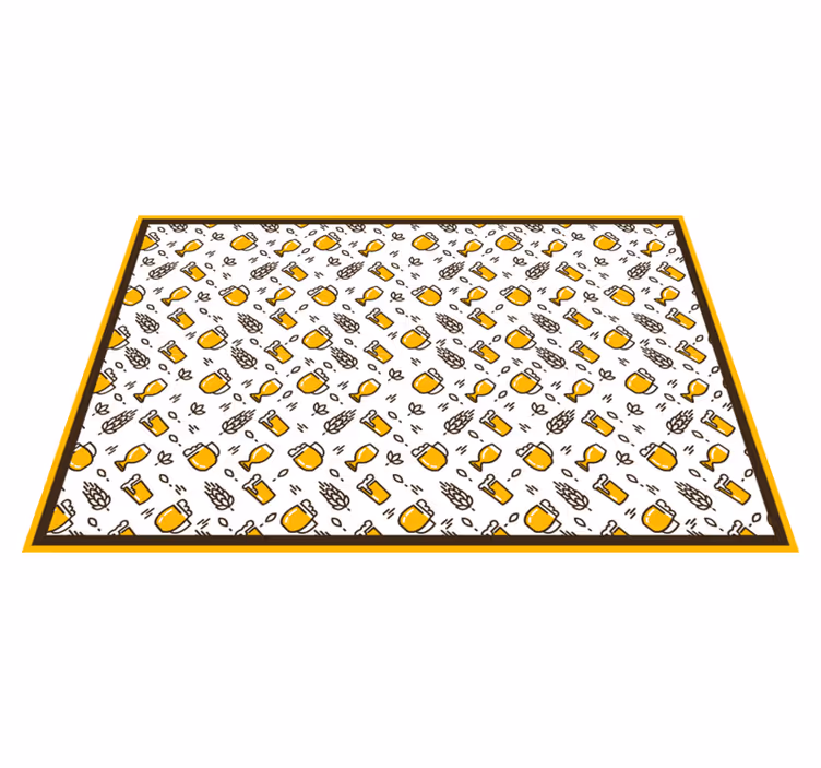 Tischsets originell mit craft beer motiven - TenStickers