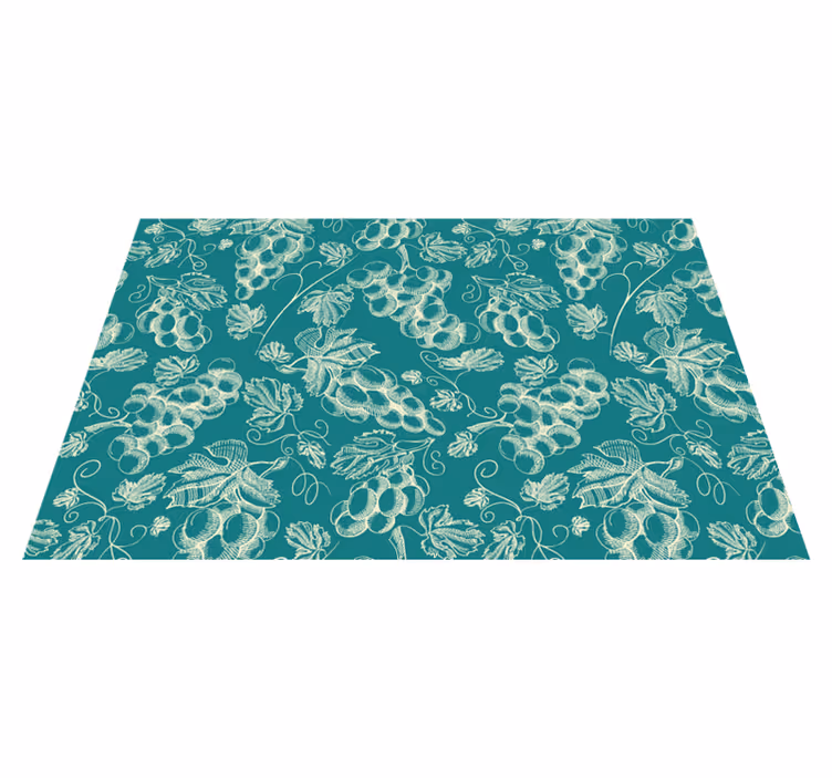 Tischset textur mit weinrebenmuster - TenStickers