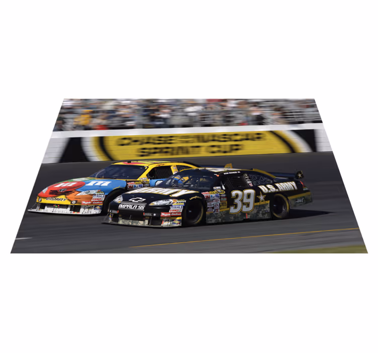Tischset Kinder Nascar rennwagen - TenStickers