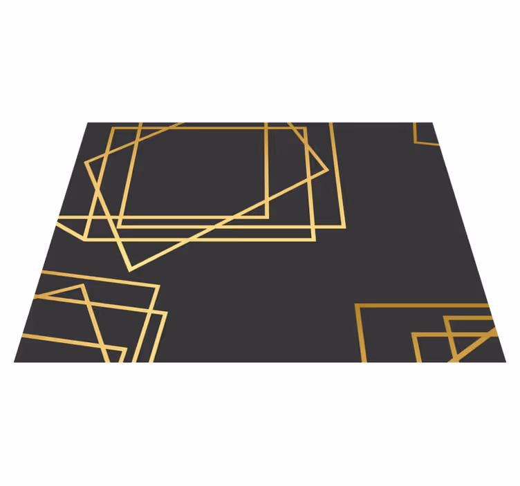 Tischset elegant Geometrische formen - TenStickers