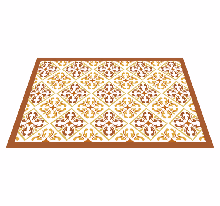 Tischset textur mit elegantem geometrischen muster - TenStickers