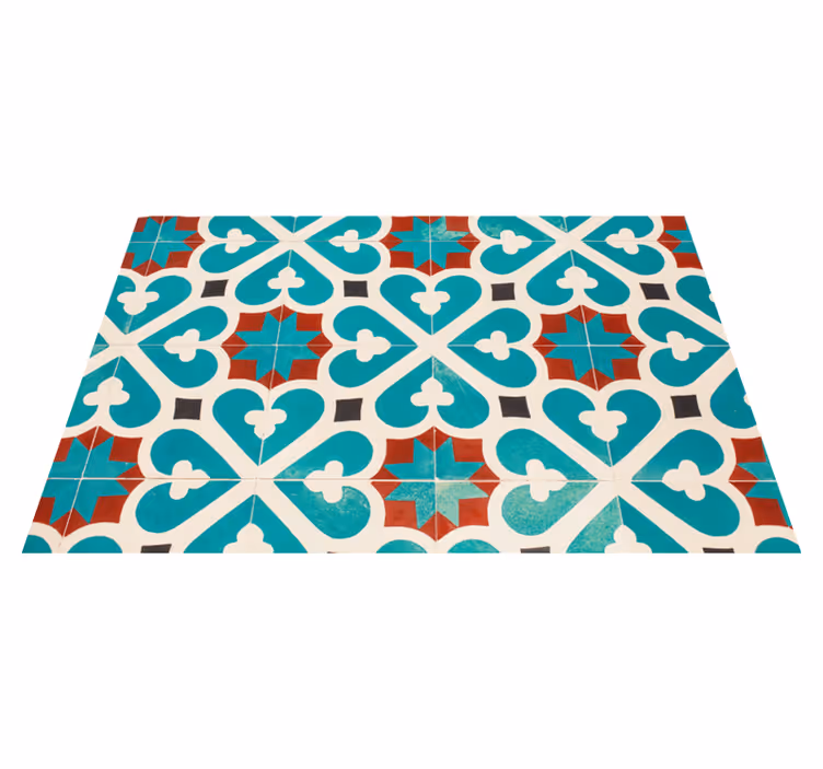 Tischset textur lebhaftes geometrisches konzept - TenStickers
