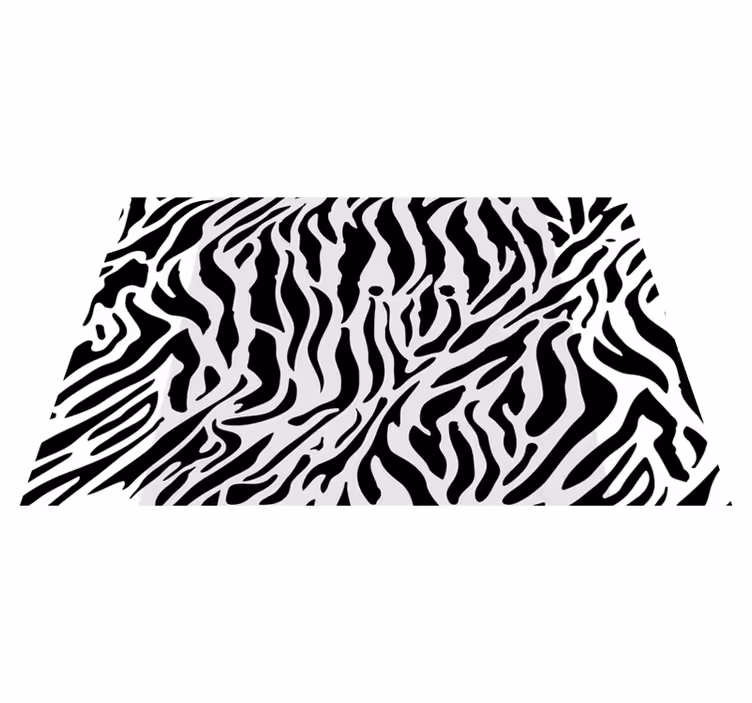 Tischset textur zebra druck oberfläche - TenStickers