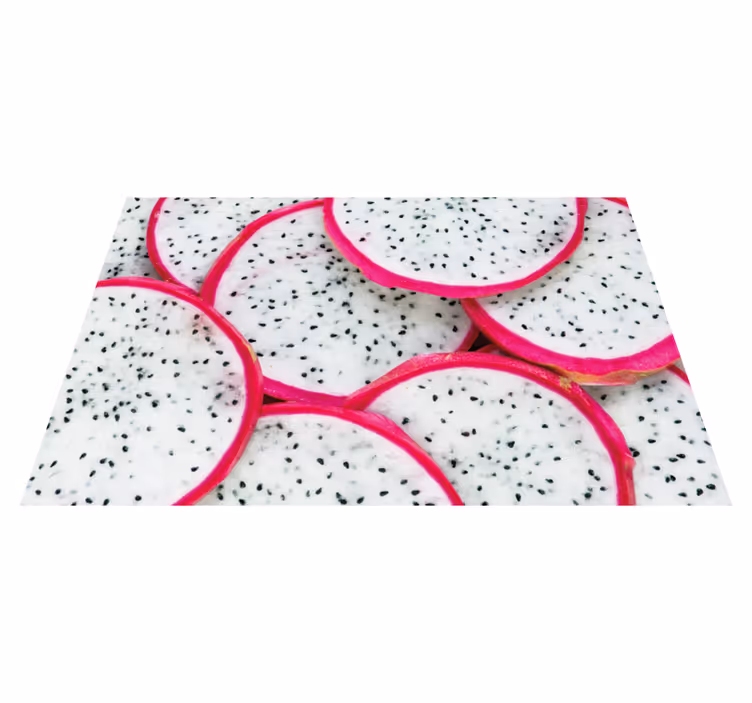 Tischsets originell drachenfrucht-scheibe - TenStickers