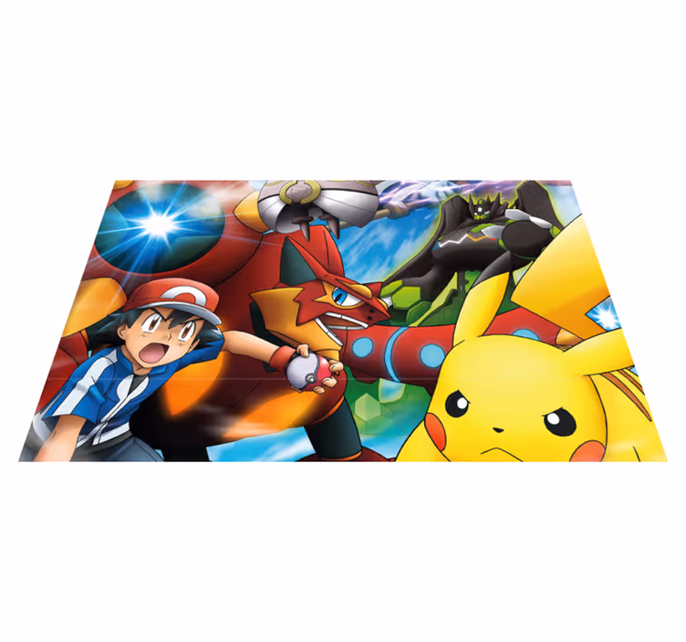 Tischset zuhause Pokemon charaktere - TenStickers