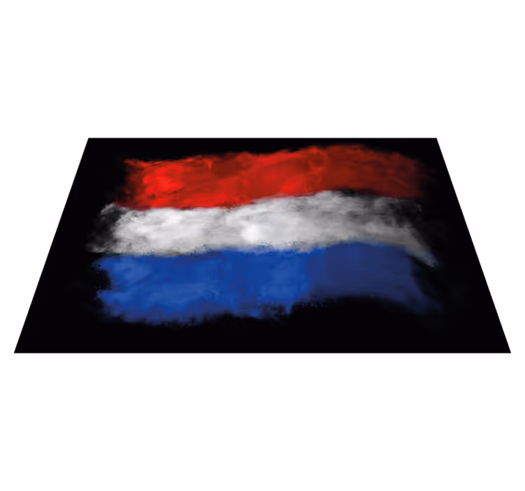 Tischsets originell im muster der niederländischen flagge - TenStickers