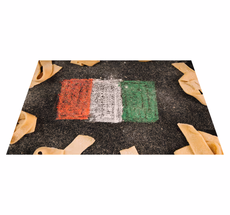 Tischset zuhause Italienische flagge - TenStickers