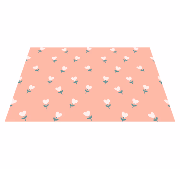 Tischsets originell mit charmantem blumenmuster - TenStickers