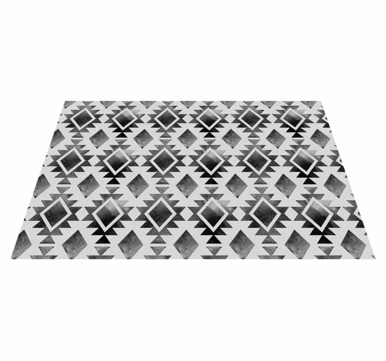Tischset textur geometrisches monochromes muster - TenStickers