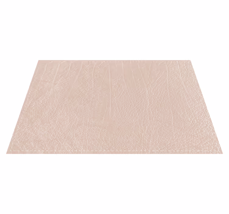 Tischset Textur Beige lederoptik - TenStickers
