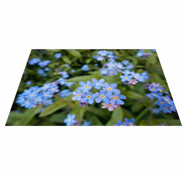 Tischsets originell zartes blumenarrangement - TenStickers
