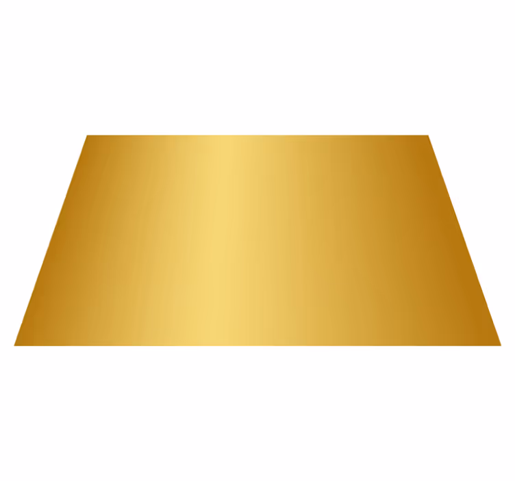 Tischset modern mit goldenem farbverlauf - TenStickers