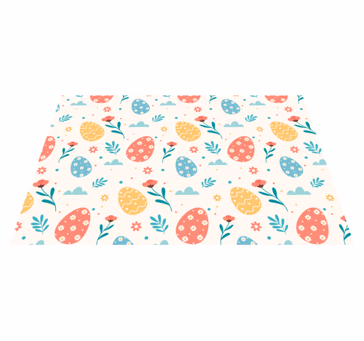 Tischset elegant Blaue eiform - TenStickers