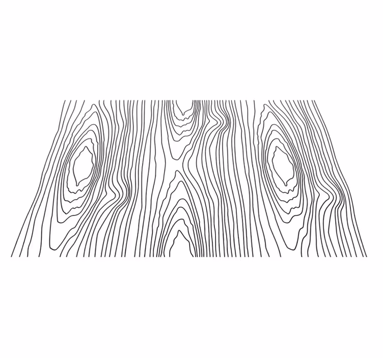 Tischset textur holzmaserung - TenStickers