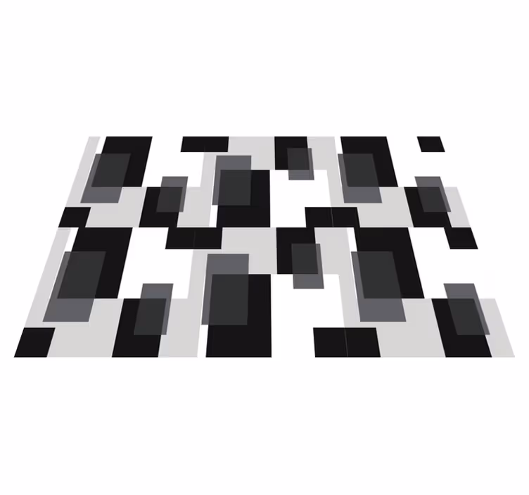 Tischset modern mit zeitgemäßem geometrischen muster - TenStickers