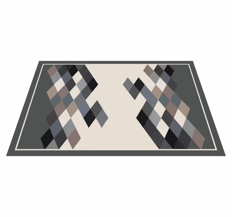 Tischset modern geometrisches muster oberfläche - TenStickers