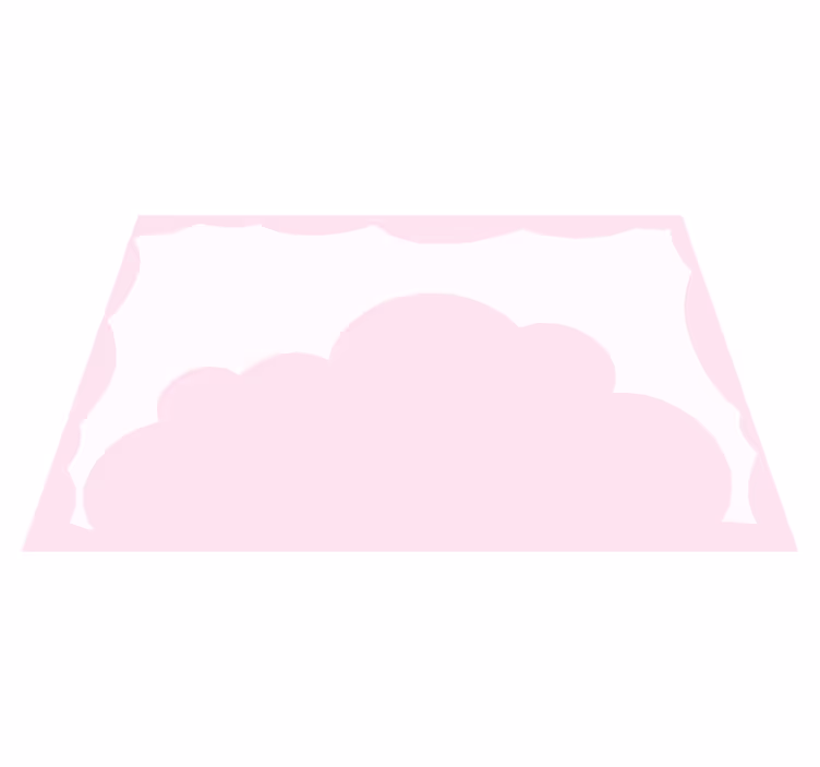 Tischset kinder mit wolkenmotiv hintergrund - TenStickers