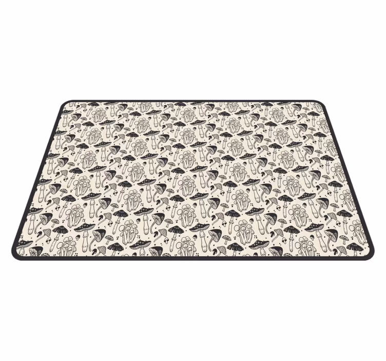 Tischsets originell mit pilzmuster motiv - TenStickers
