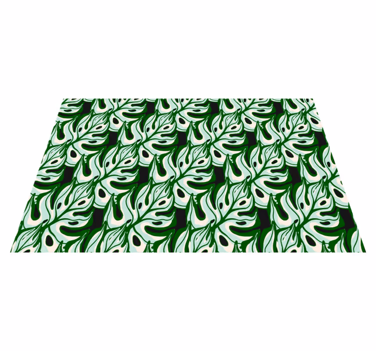 Tischsets originell mit üppigem blättermotiv - TenStickers