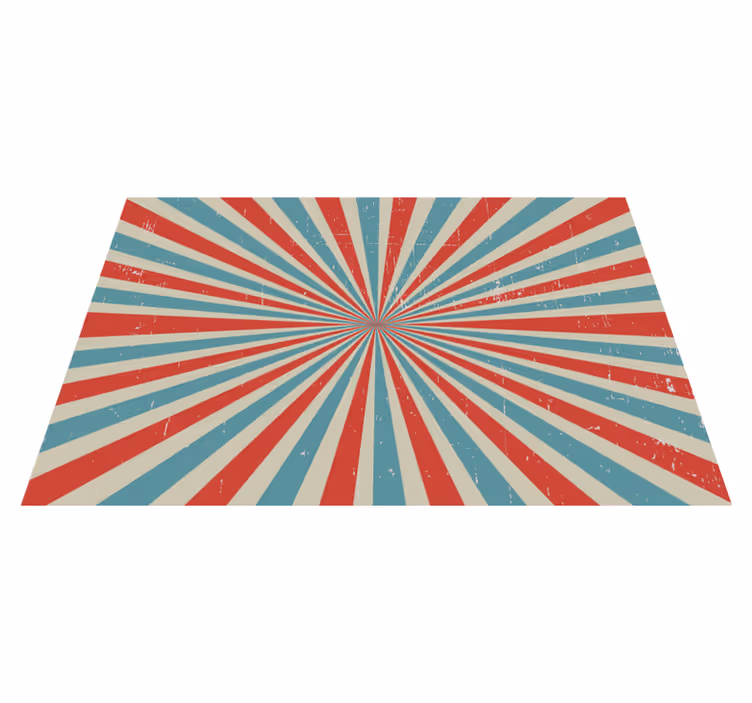 Tischsets originell mit mutigem spiraldesign - TenStickers