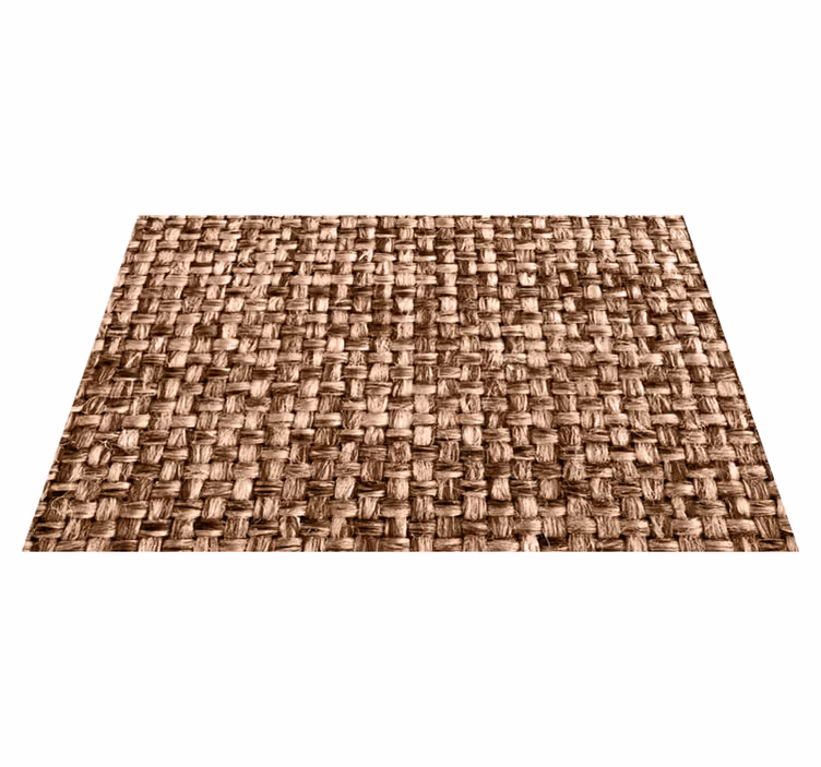 Tischset textur aus naturfasergewebe - TenStickers