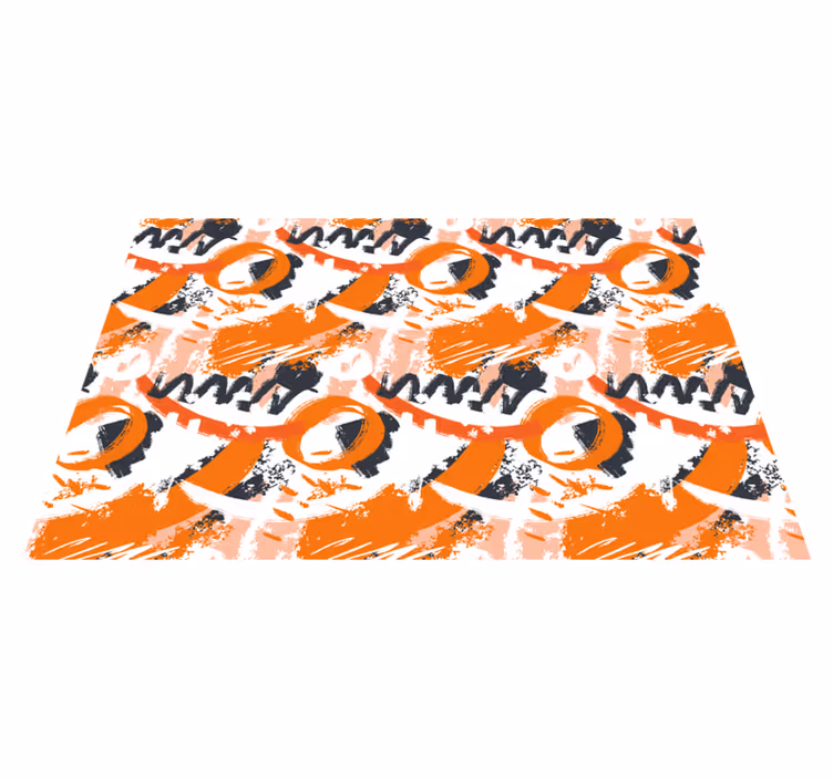 Tischset textur buntes abstraktes muster - TenStickers