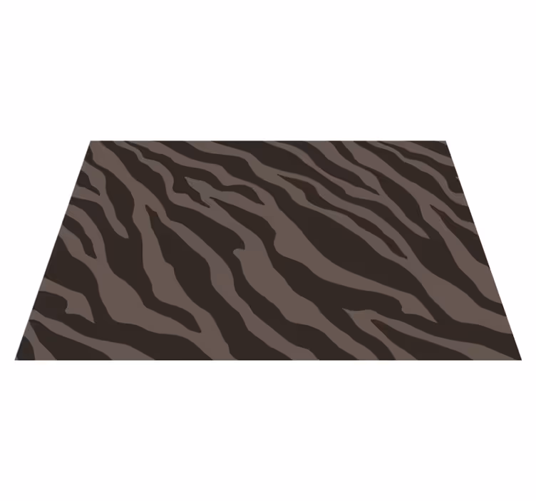 Tischset textur mit zebra-streifen oberfläche - TenStickers