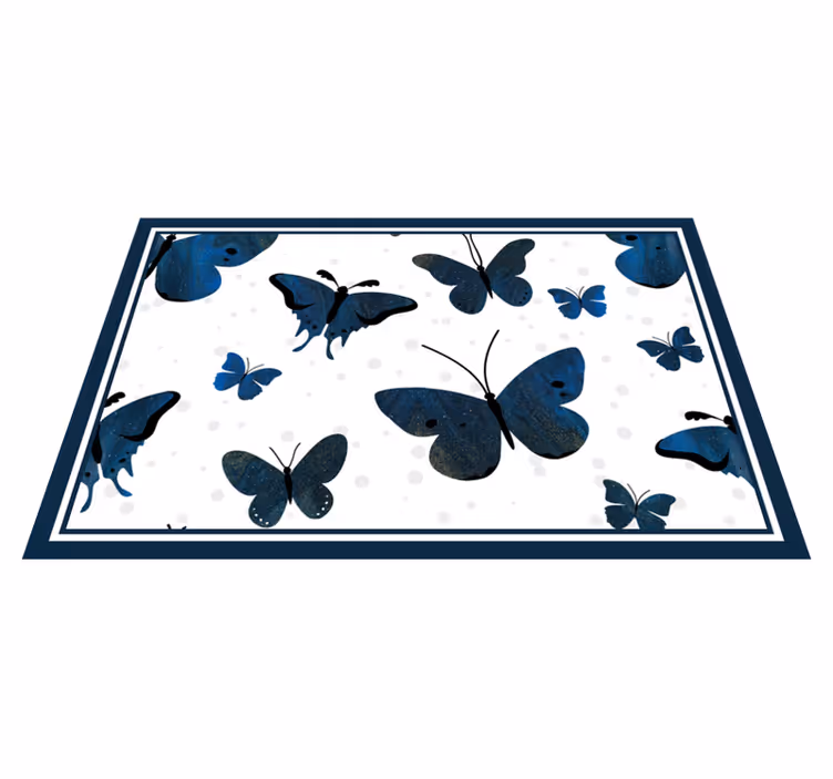 Tischsets originell mit schmetterlingsmuster kunst - TenStickers