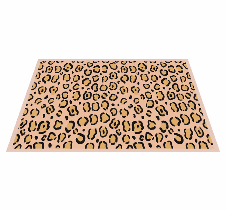 Tischset textur im leopardenfell-muster - TenStickers