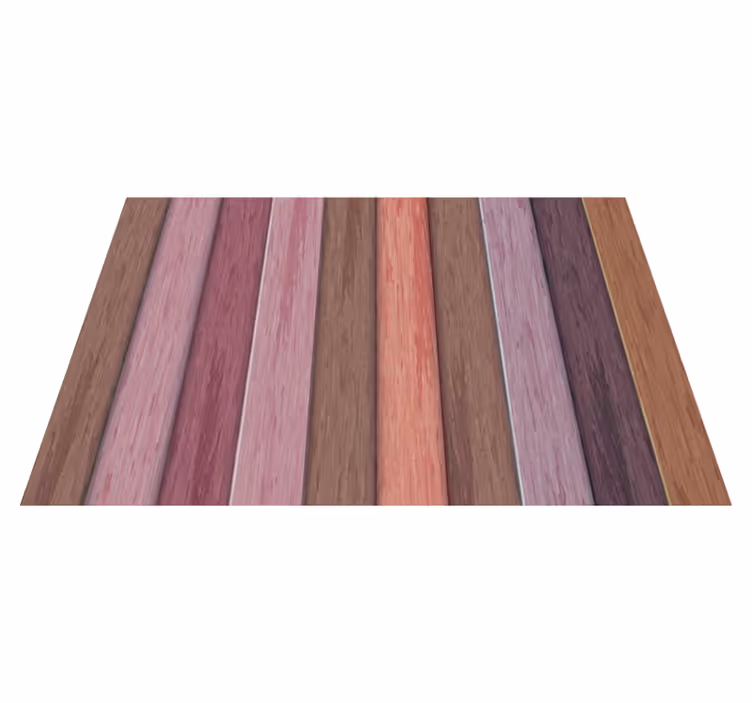 Tischset textur holzstreifen variation - TenStickers