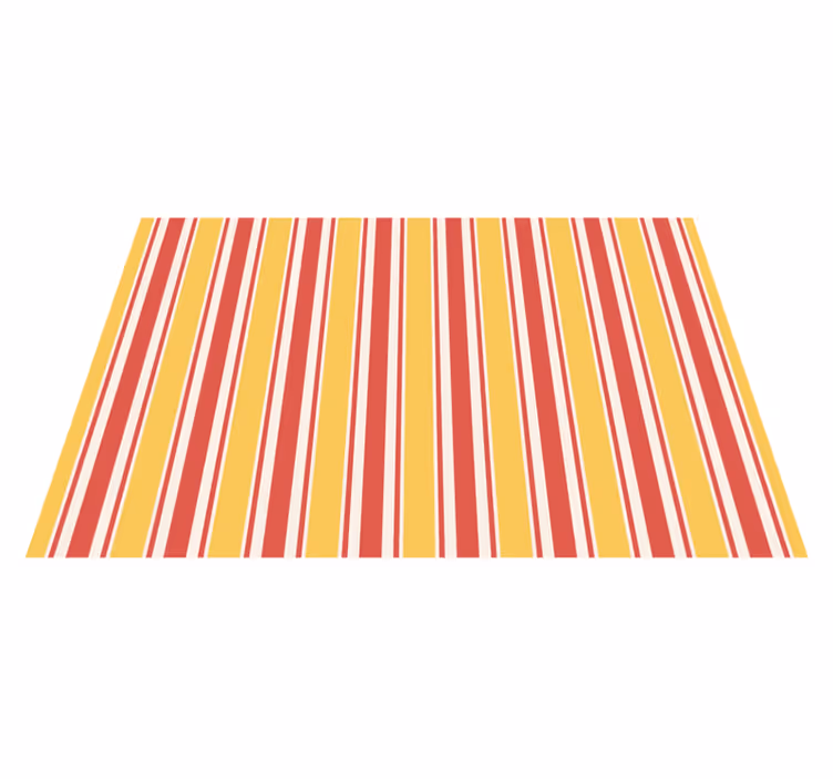 Tischset kinder mit buntem streifenmuster - TenStickers