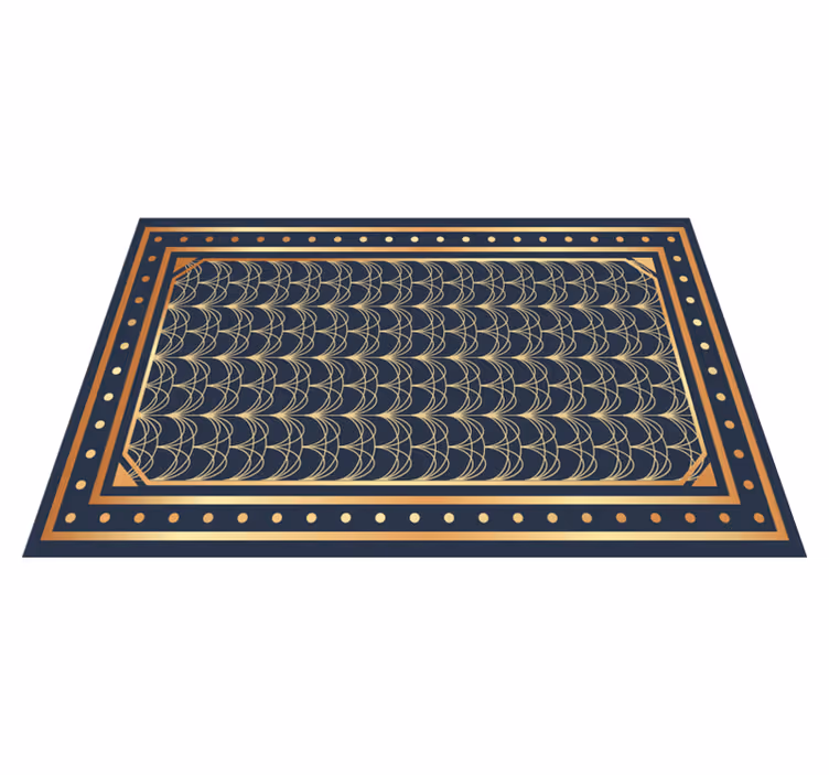 Tischset modern mit anspruchsvollem geometrischem muster - TenStickers