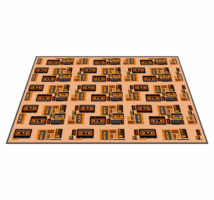 Tischsets originell im retro kassettendesign - TenStickers