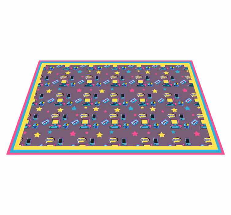 Tischsets originell bunter sternenhimmel druck - TenStickers