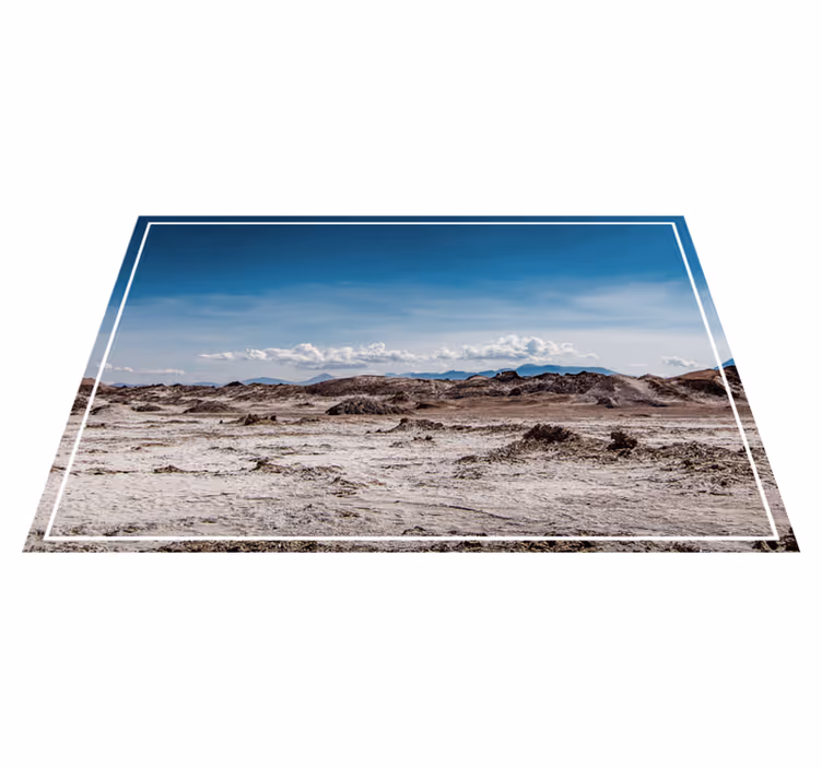 Tischset modern wüstenlandschaft szene - TenStickers