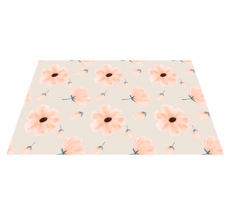 Tischsets originell florales tischarrangement - TenStickers