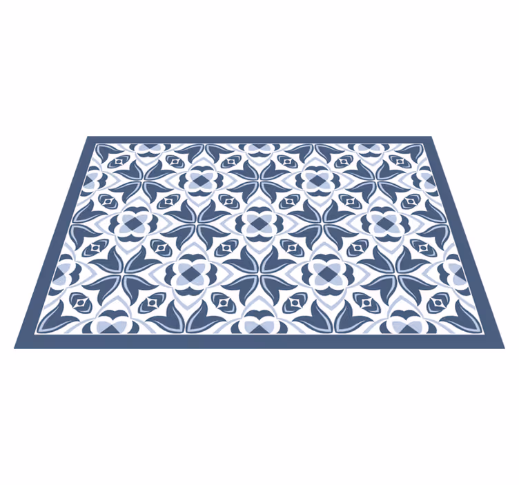 Tischset textur mit anspruchsvollem pflanzenmotiv - TenStickers