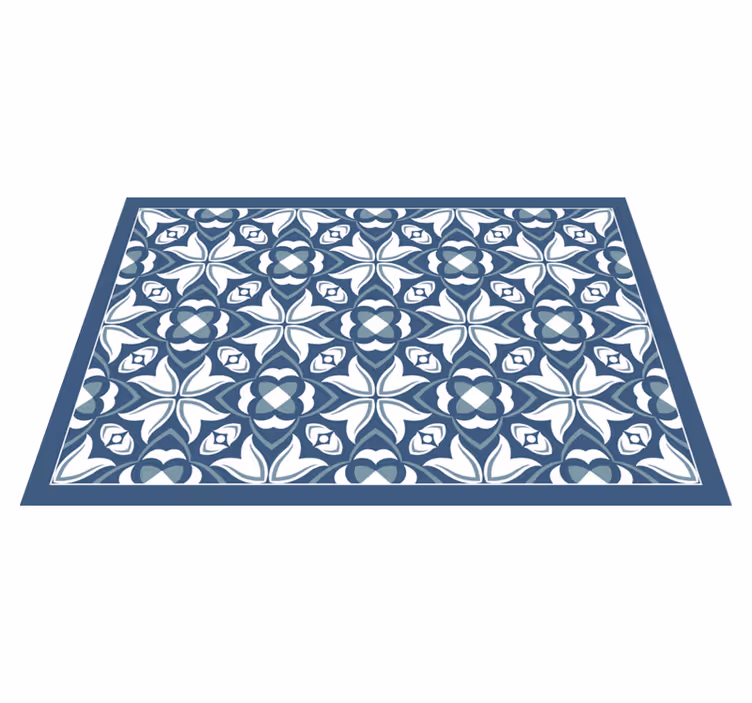 Tischset modern Moderne blaue vase "hampton-stil" - TenStickers