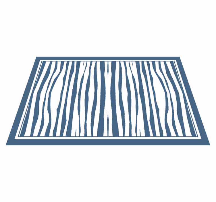 Tischset textur mit zebra-streifen-muster - TenStickers