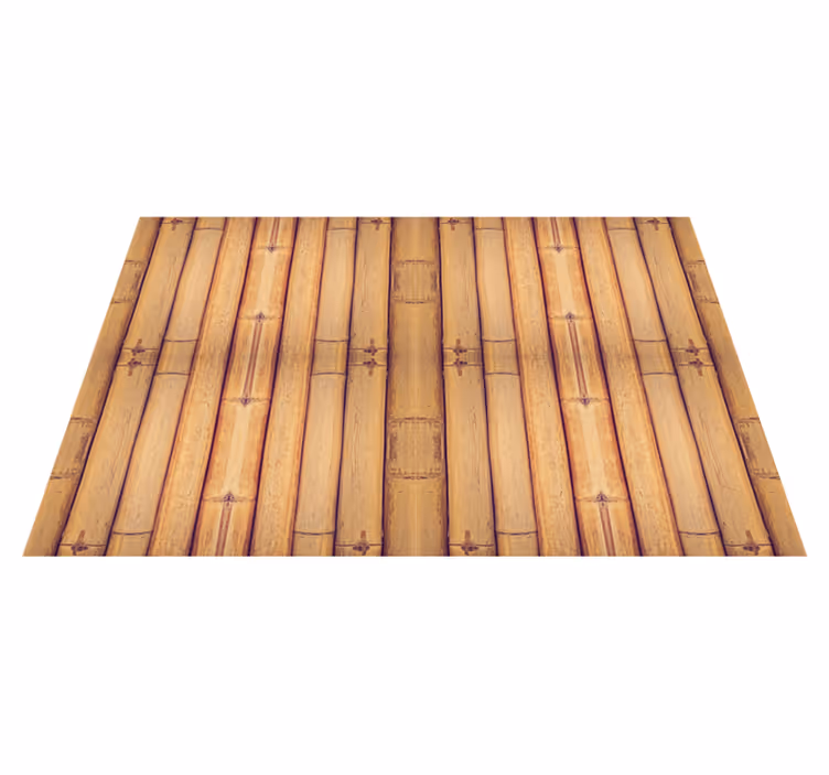 Tischset Textur Bambus-holz-textur-effekt - TenStickers