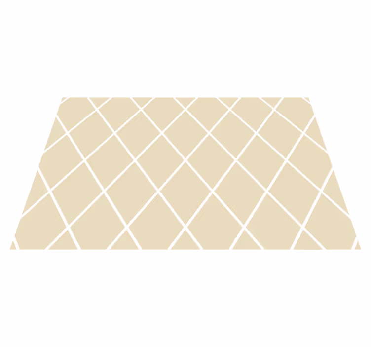 Tischset textur mit geometrischem diagonalen muster - TenStickers