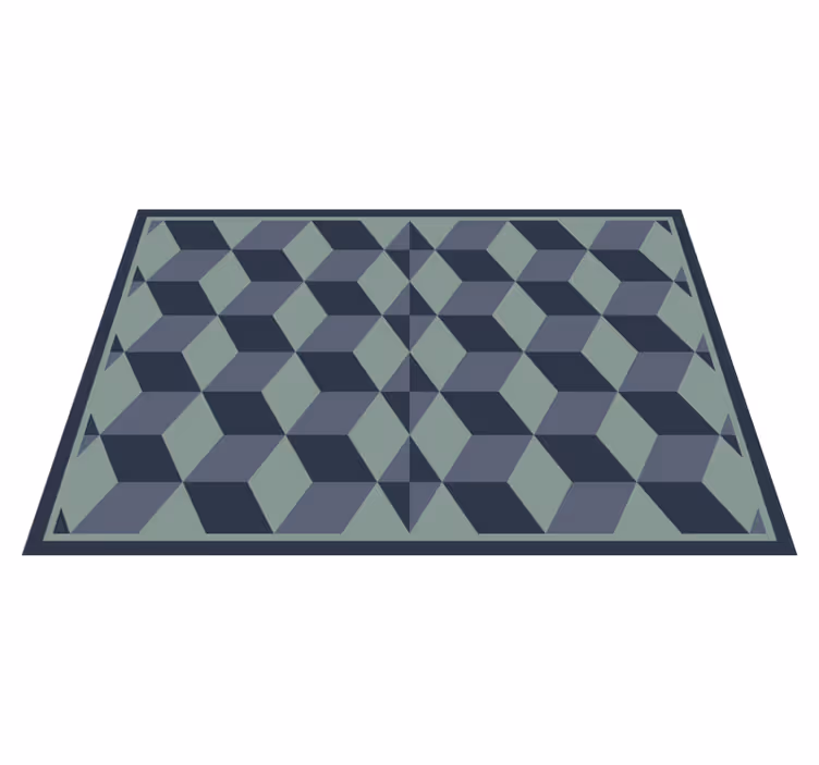 Tischset weihnachten mit geometrischen mustern - TenStickers
