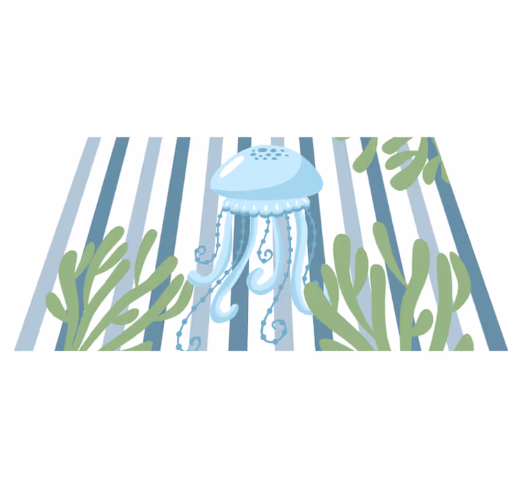 Tischsets originell quallen unterwasserwelt - TenStickers