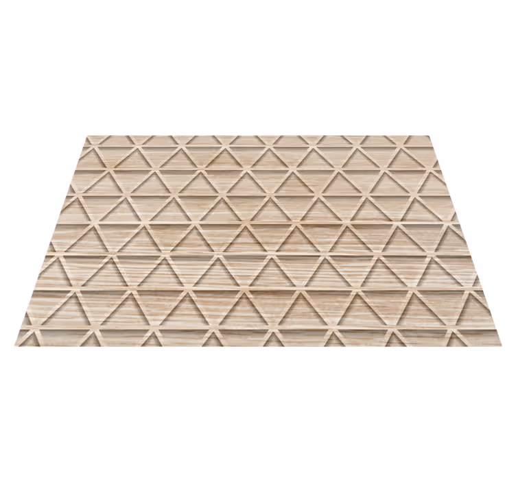Tischset textur mit geometrischem motiv - TenStickers